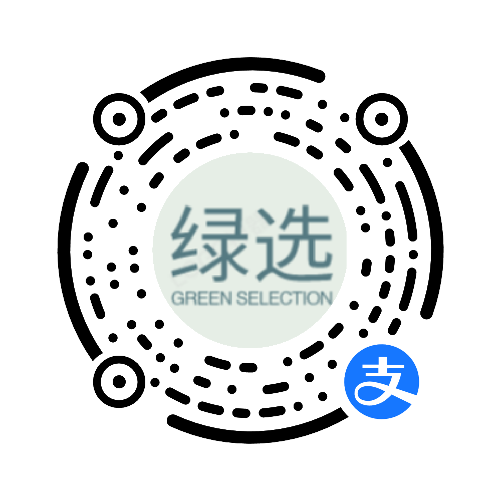 支付宝扫码打开绿选小程序